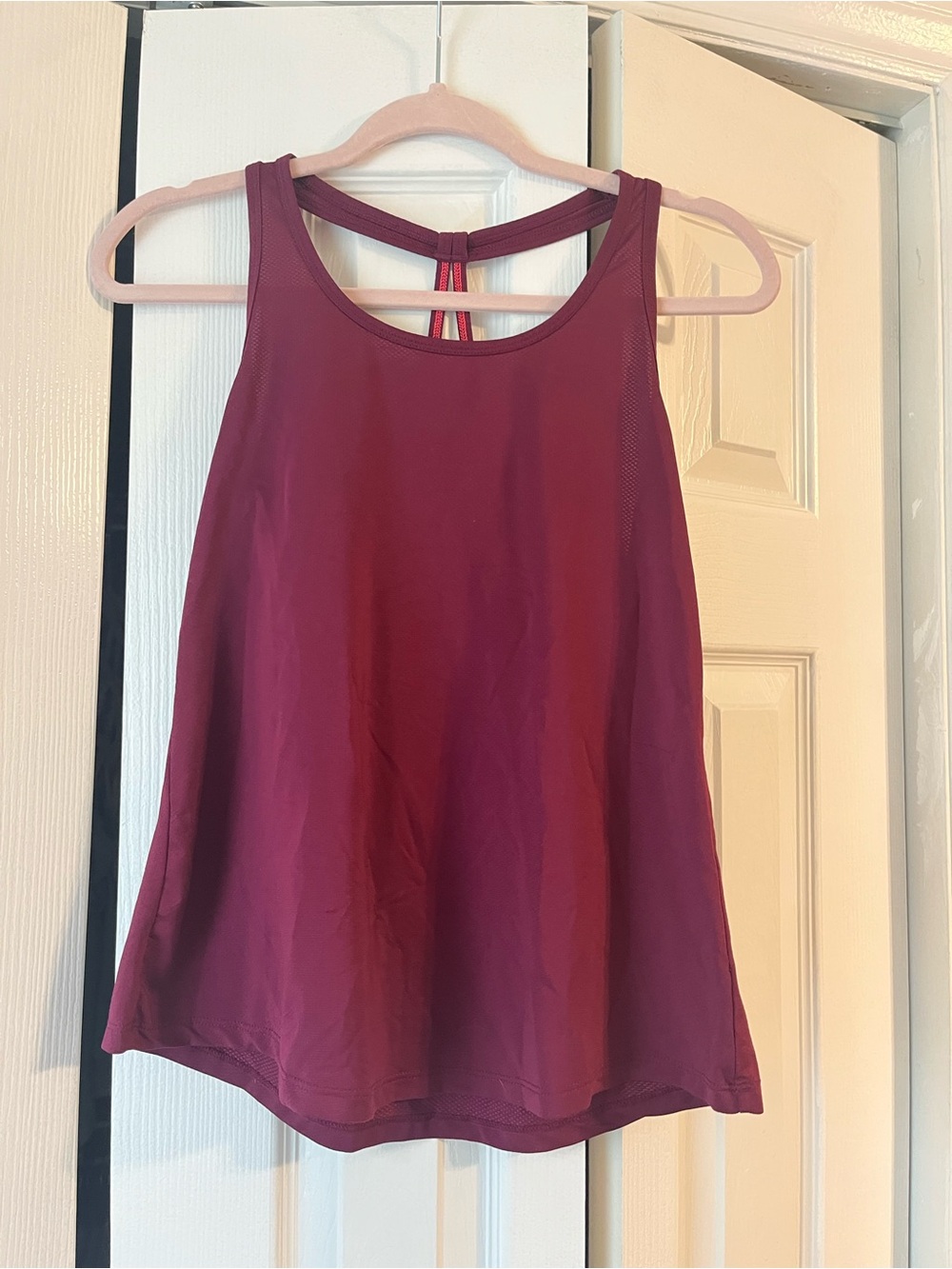 Old Navy Maroon Racerback Tank Top
